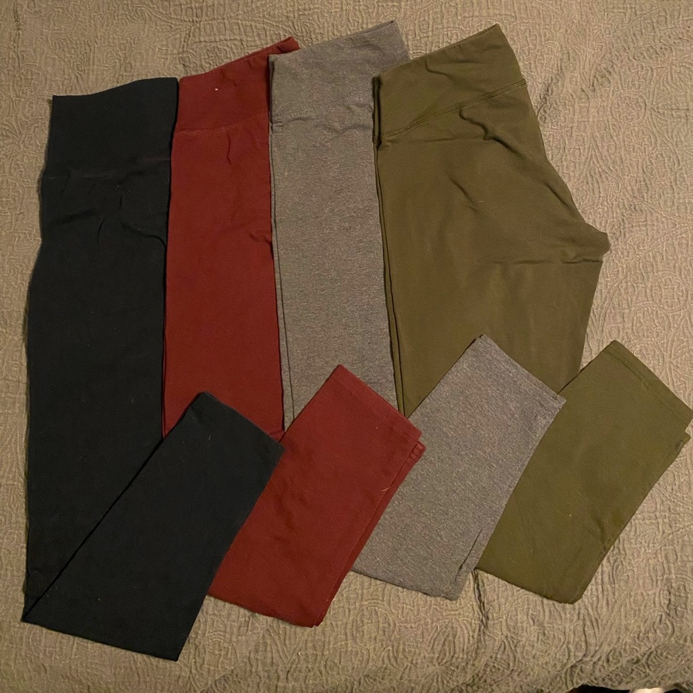 Aerie 4 pair legging bundle